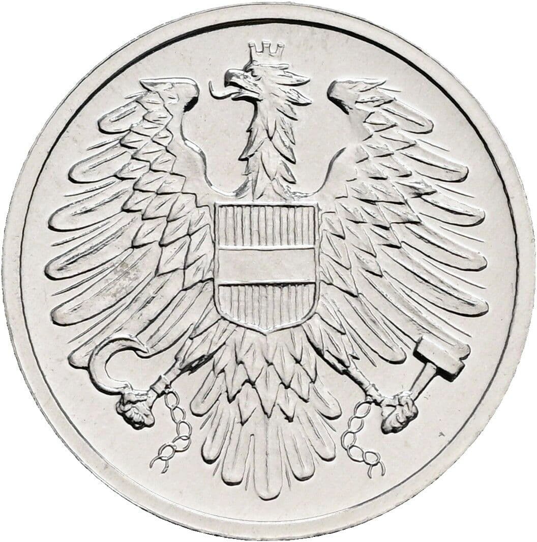 2 Groschen 1983 – Rückseite