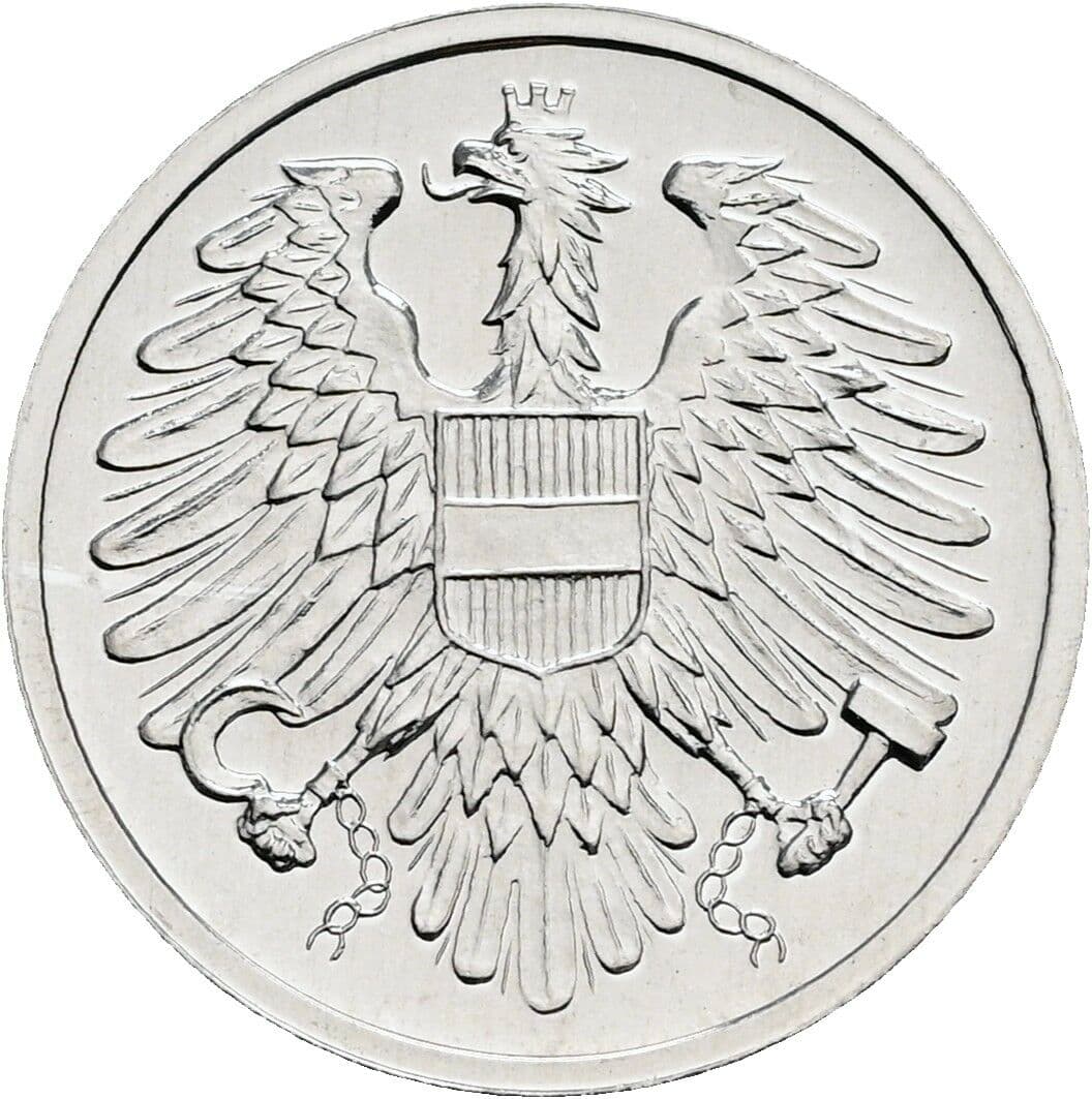 2 Groschen 1983 – Rückseite