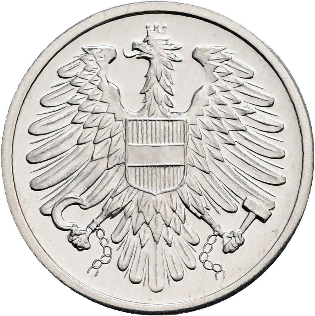 2 Groschen 1983 – Rückseite