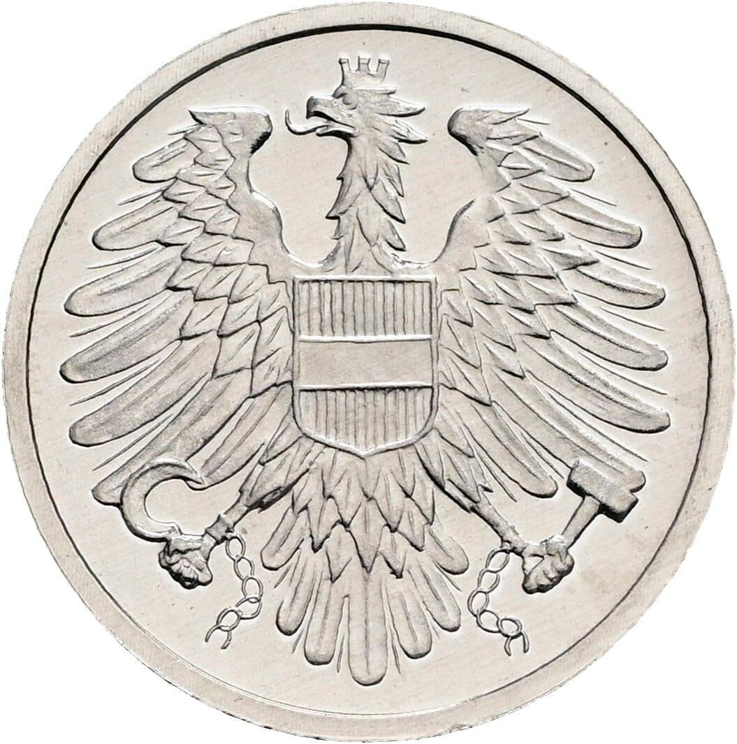 2 Groschen 1983 – Rückseite