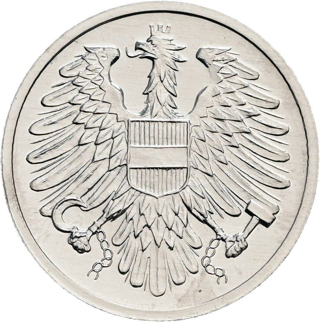 2 Groschen 1983 – Rückseite