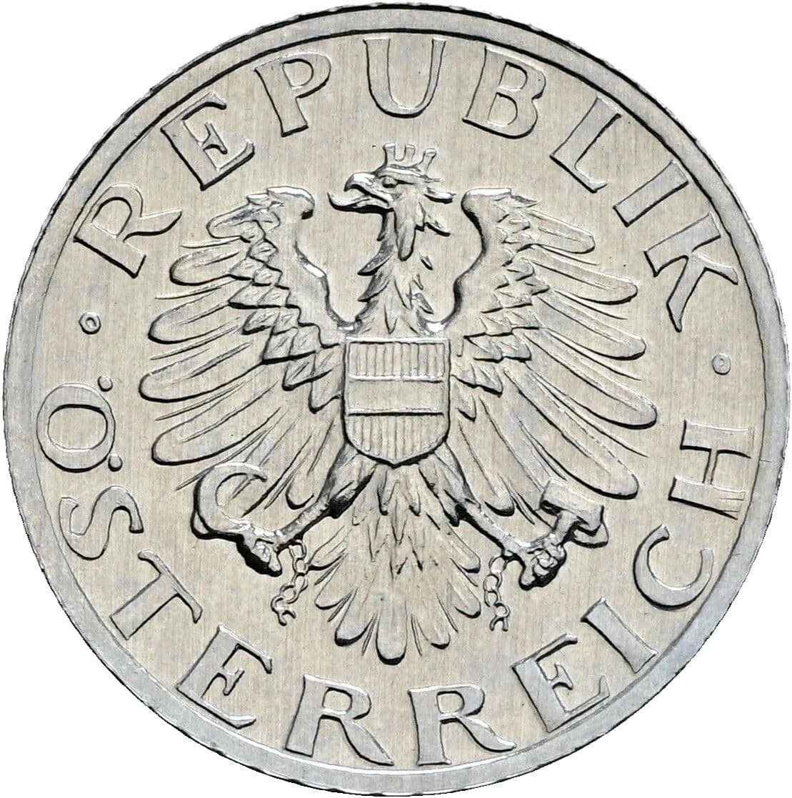 5 Groschen 1983 – Rückseite