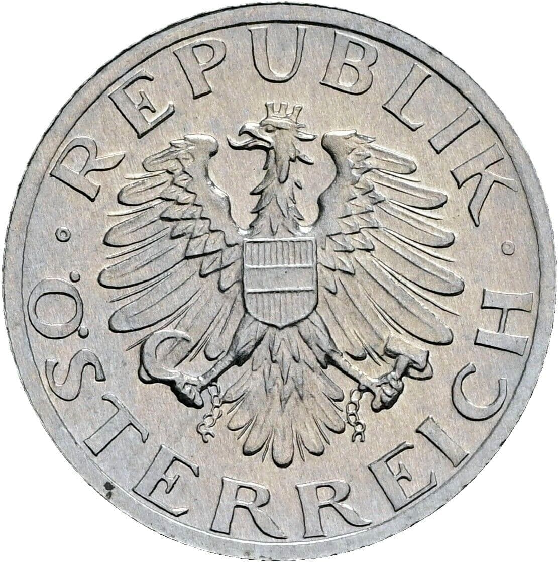5 Groschen 1983 – Rückseite