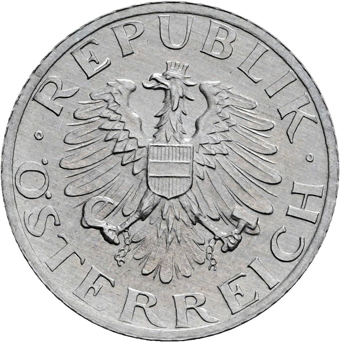 5 Groschen 1983 – Rückseite