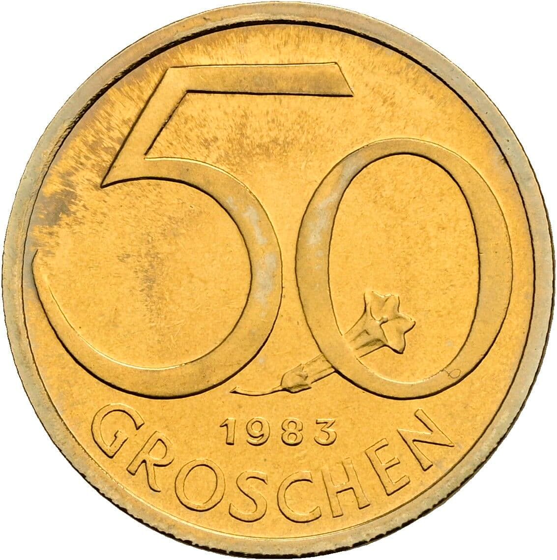 50 Groschen 1983 – Vorderseite