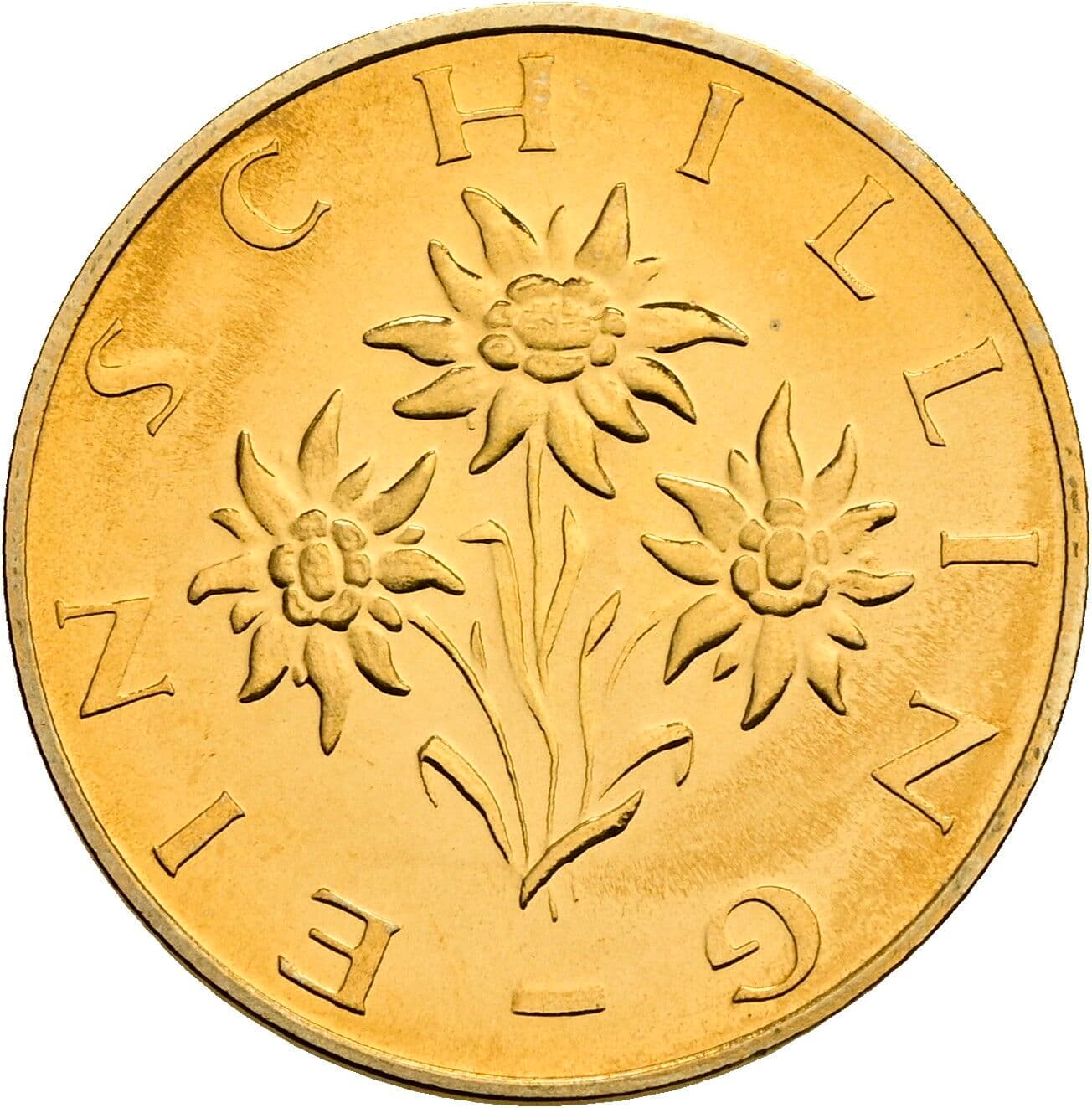 1 Schilling 1983 – Rückseite