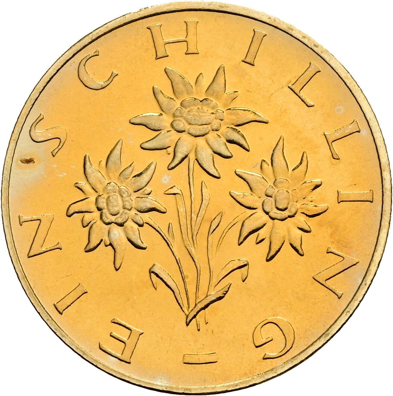 1 Schilling 1983 – Rückseite