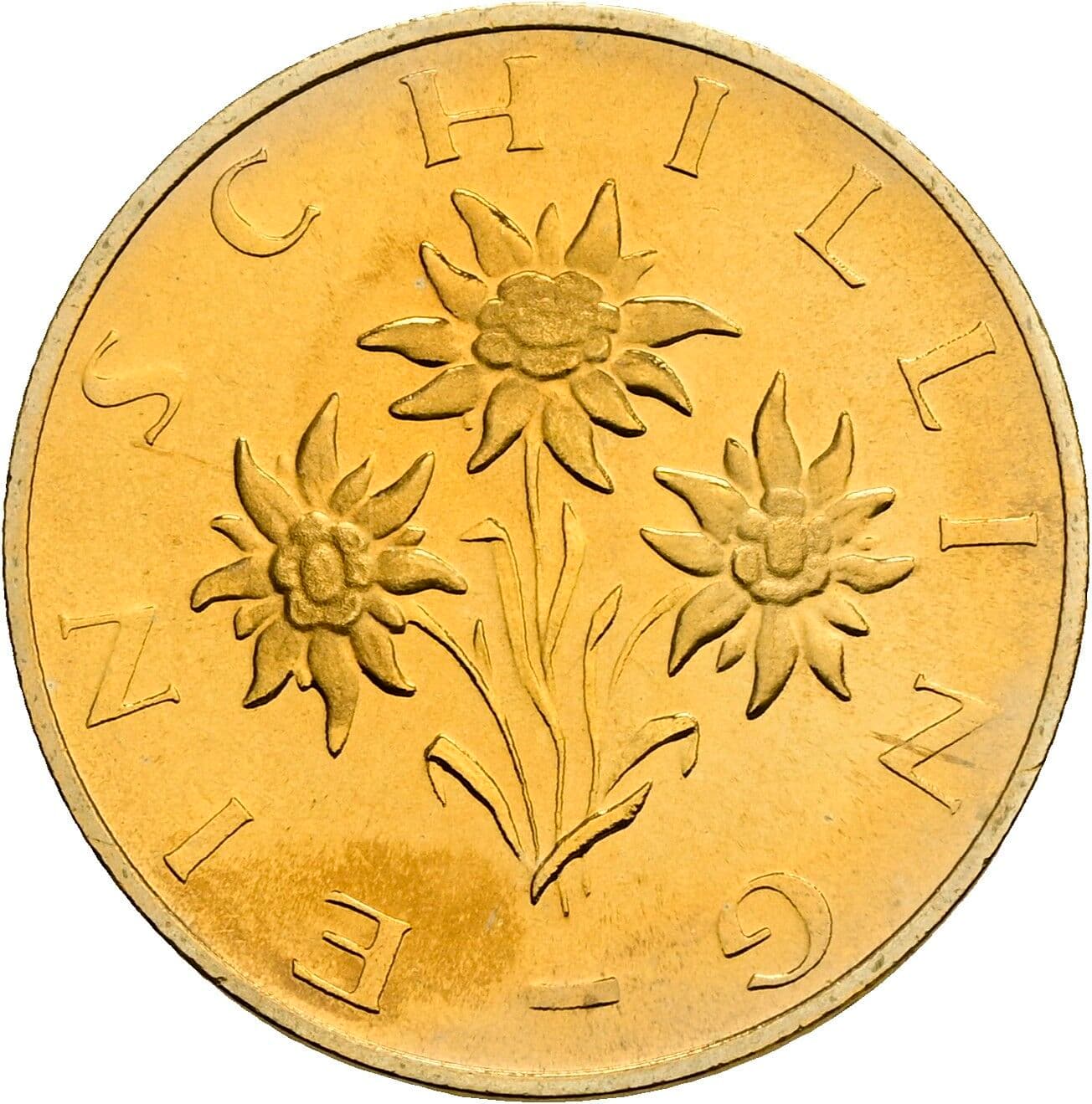 1 Schilling 1983 – Rückseite