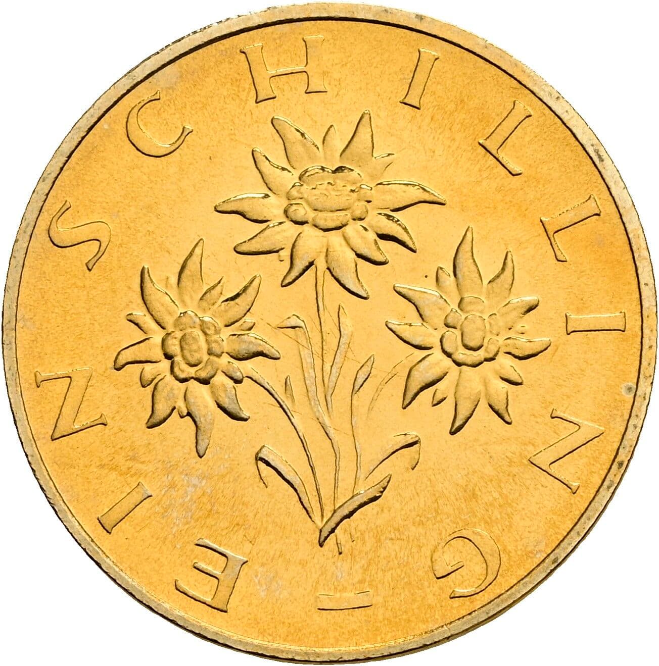 1 Schilling 1983 – Rückseite