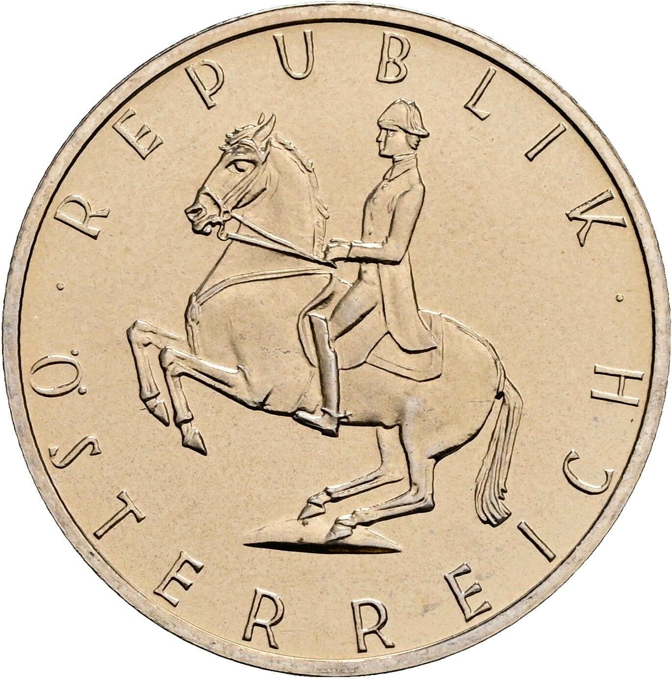 5 Schilling 1983 – Rückseite