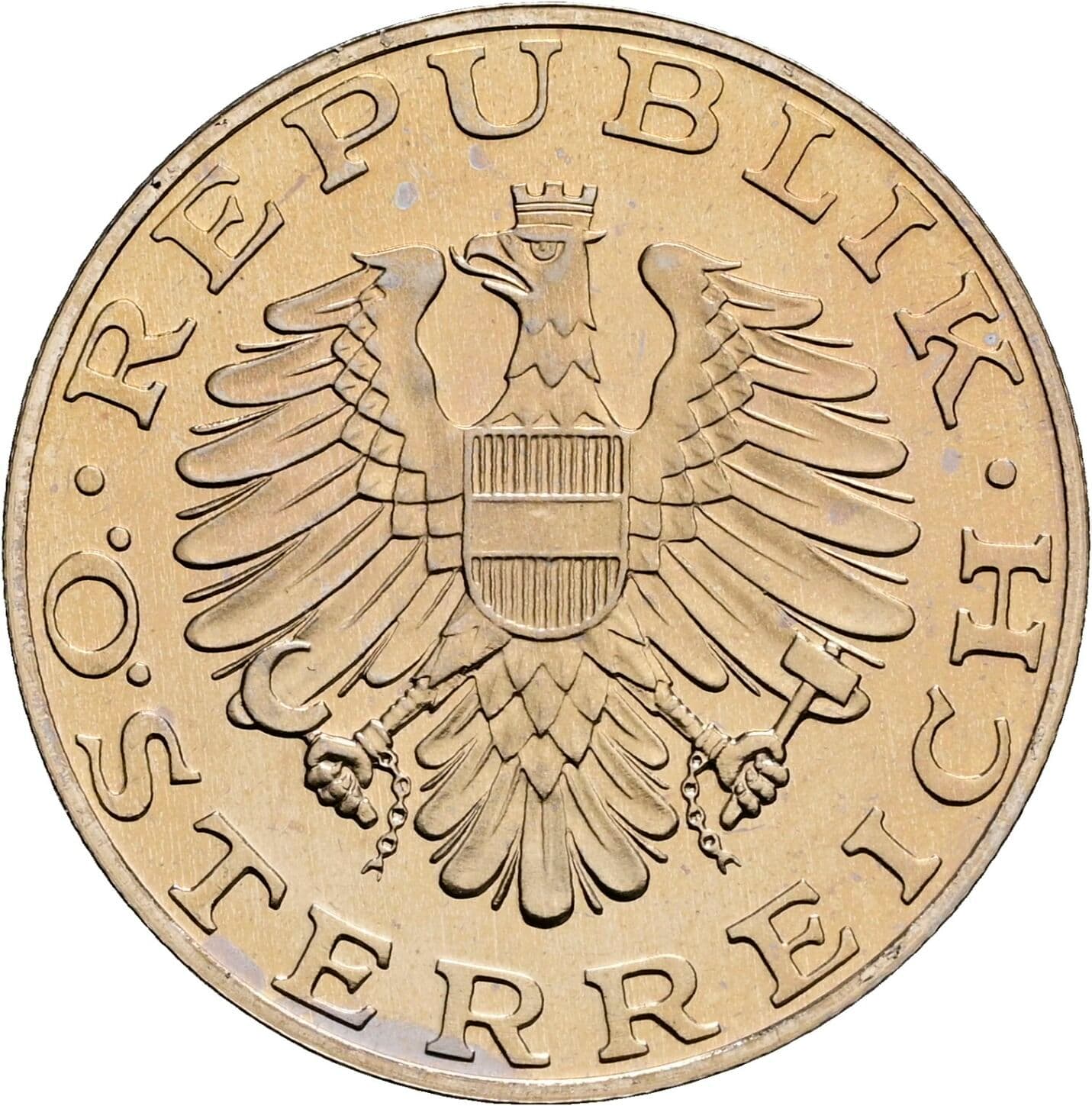 10 Schilling 1983 – Rückseite