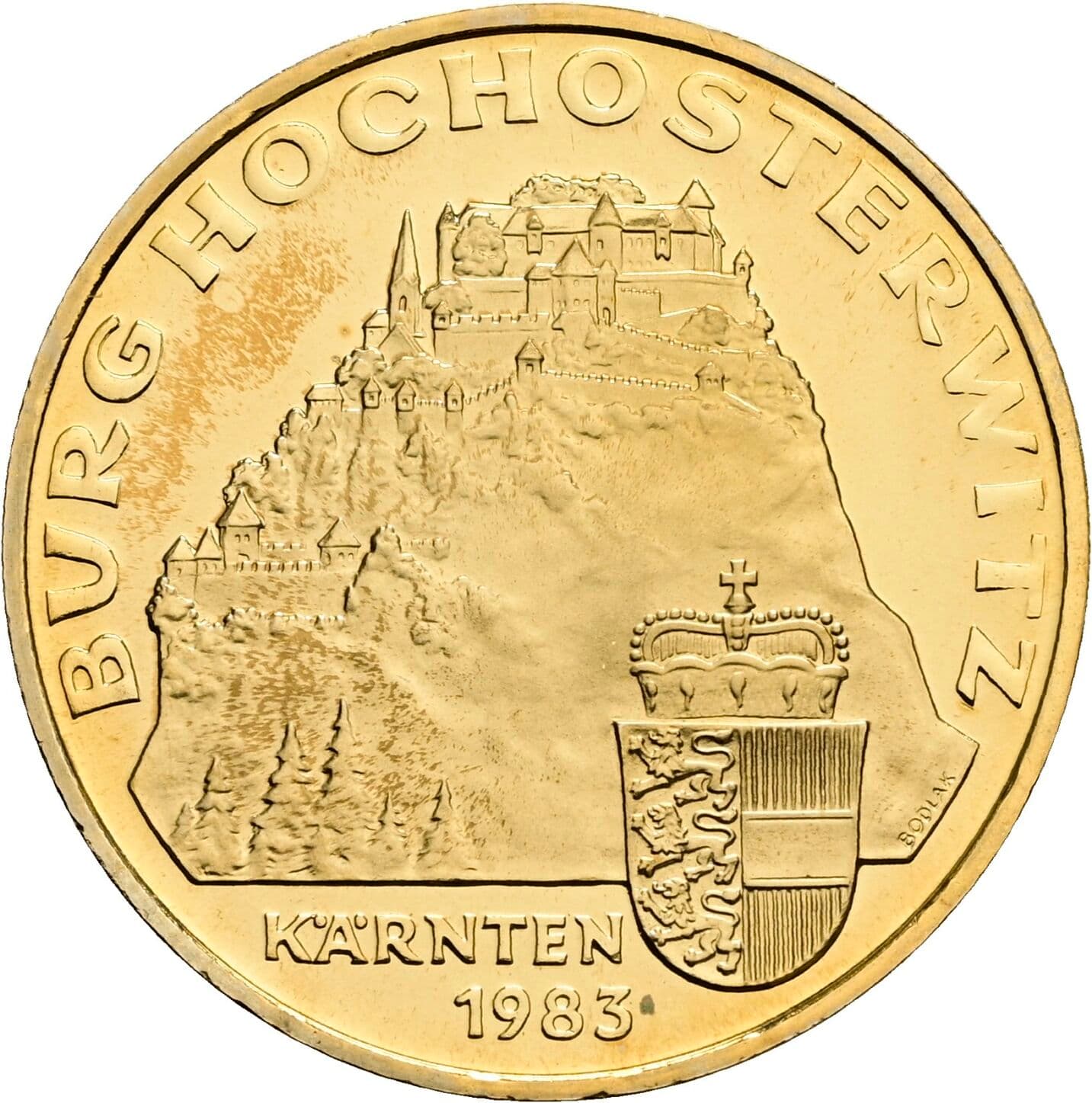 20 Schilling 1983 – Rückseite