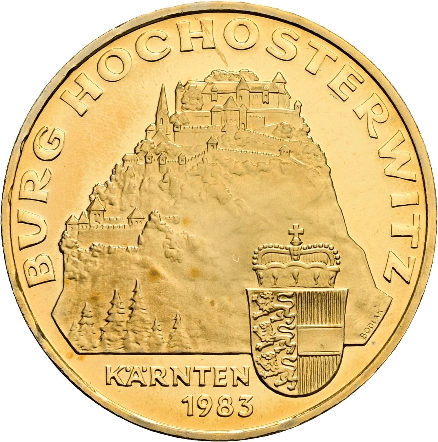 20 Schilling 1983 – Rückseite