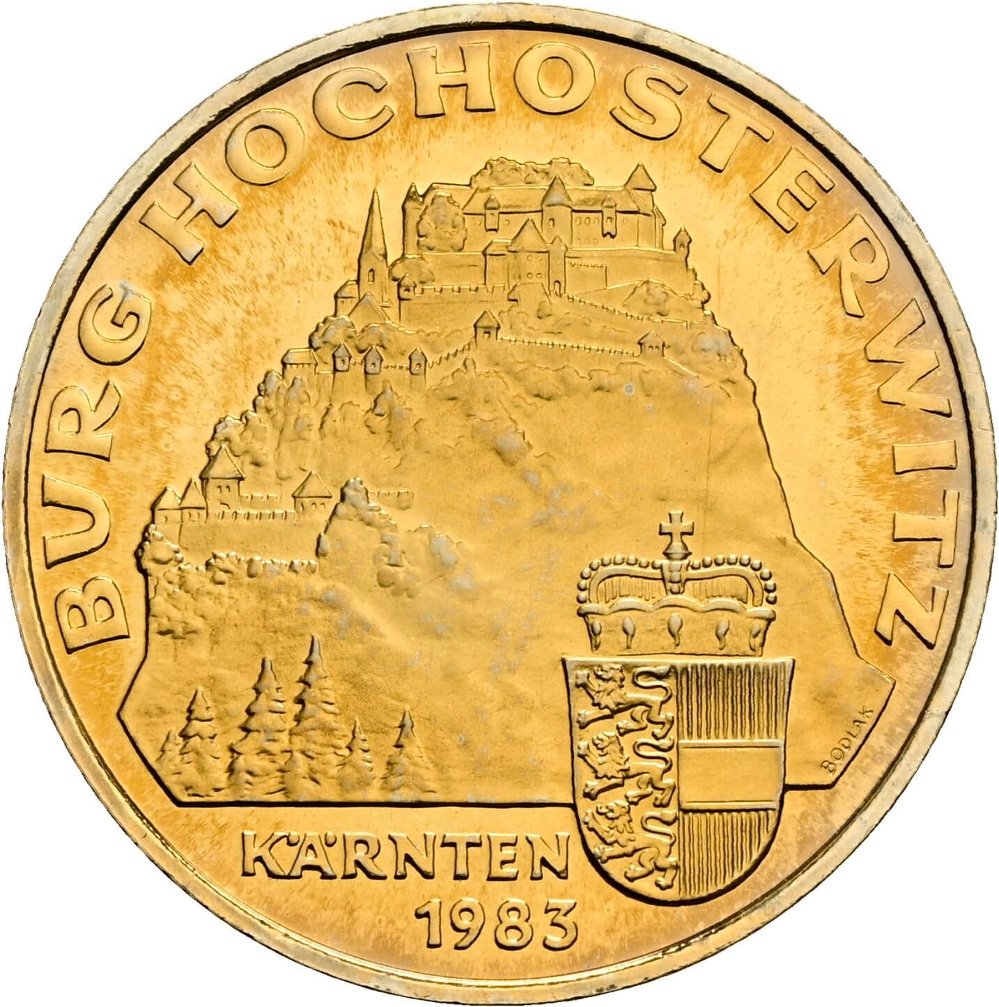 20 Schilling 1983 – Rückseite