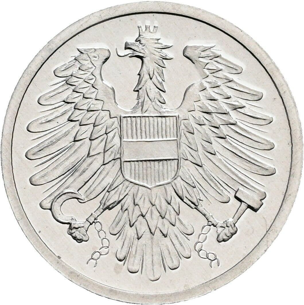 2 Groschen 1985 – Rückseite