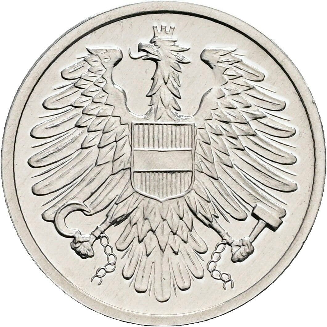 2 Groschen 1985 – Rückseite