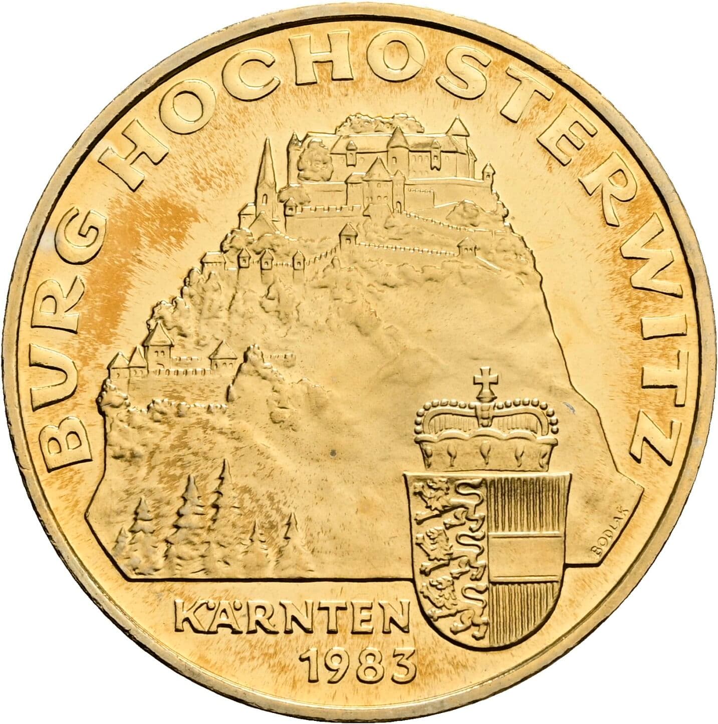 20 Schilling 1983 – Rückseite