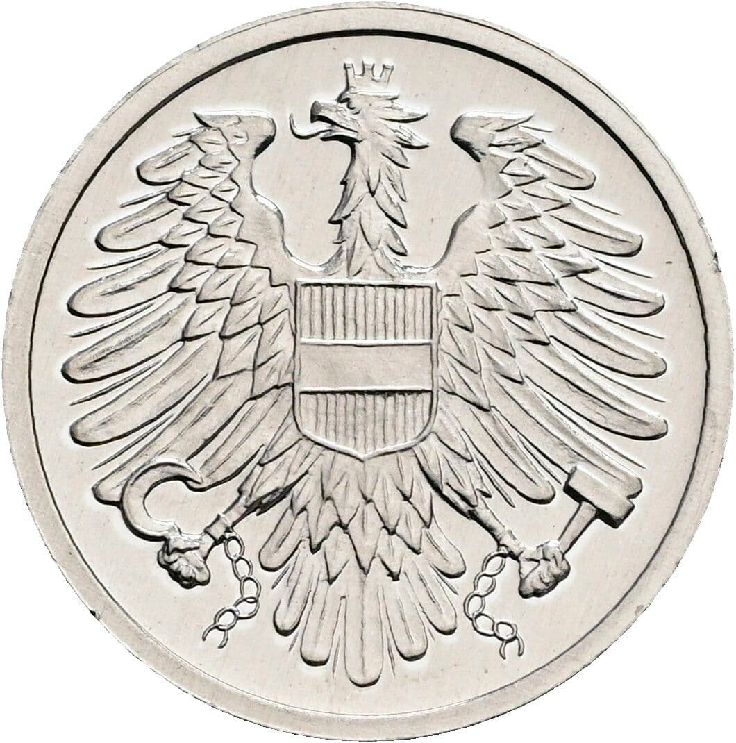 2 Groschen 1985 – Rückseite