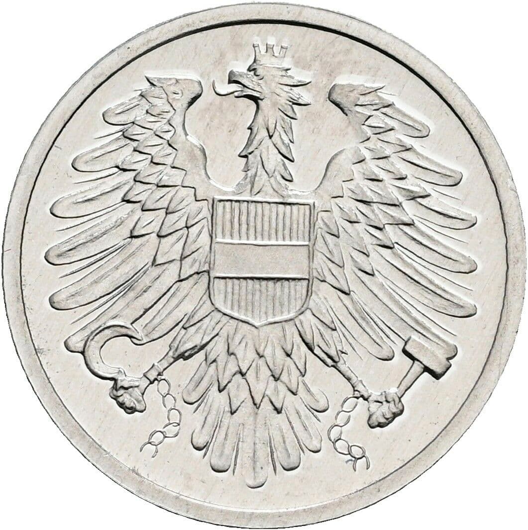 2 Groschen 1985 – Rückseite