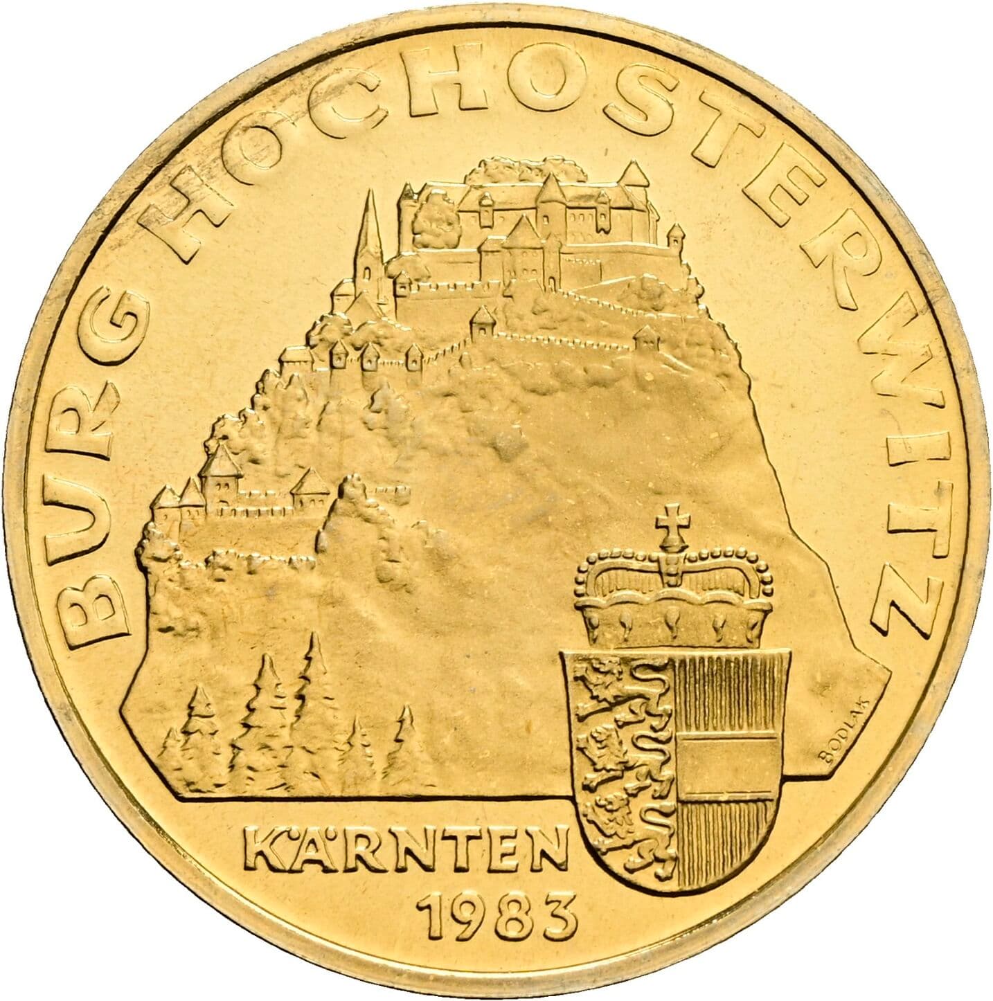 20 Schilling 1983 – Rückseite
