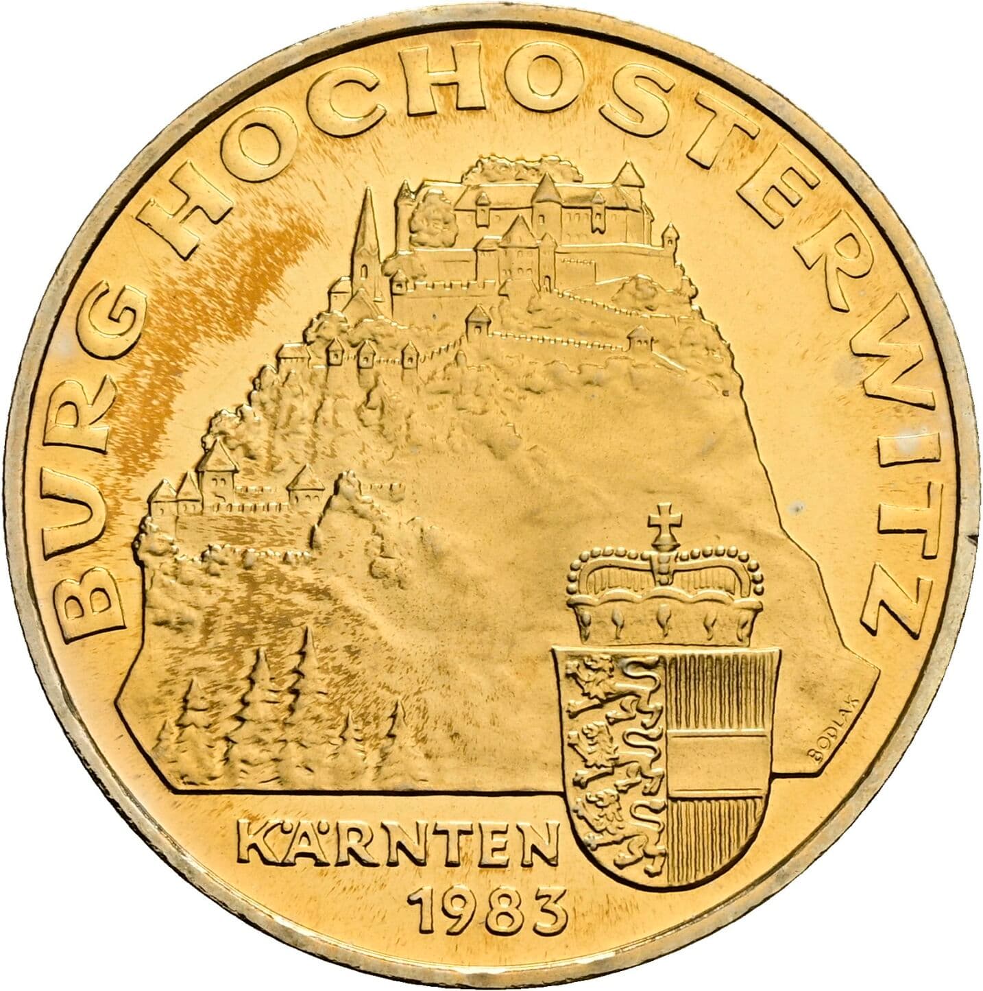 20 Schilling 1983 – Rückseite