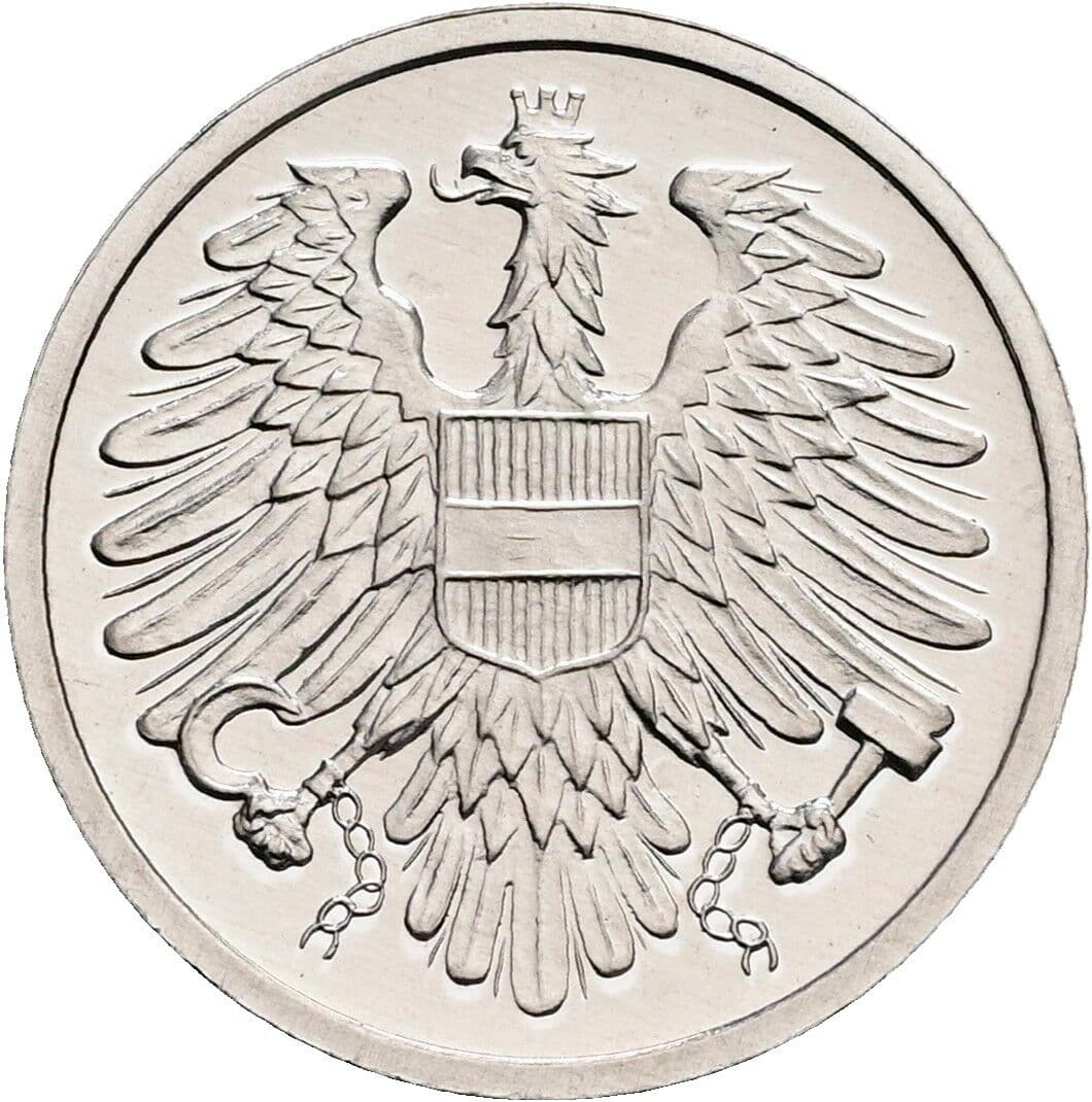 2 Groschen 1985 – Rückseite