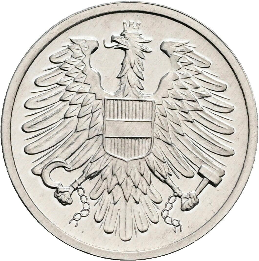 2 Groschen 1985 – Rückseite