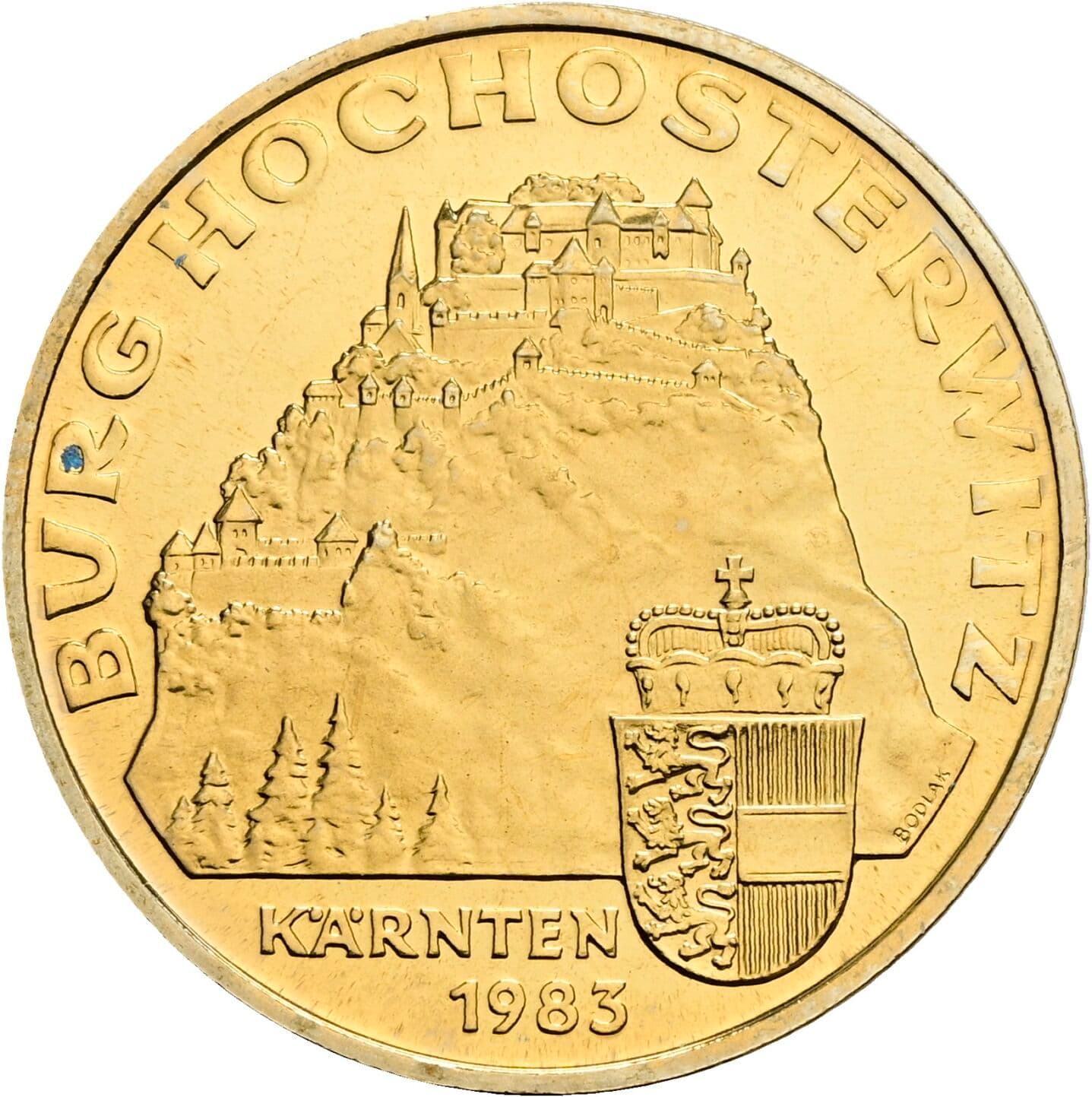 20 Schilling 1983 – Rückseite