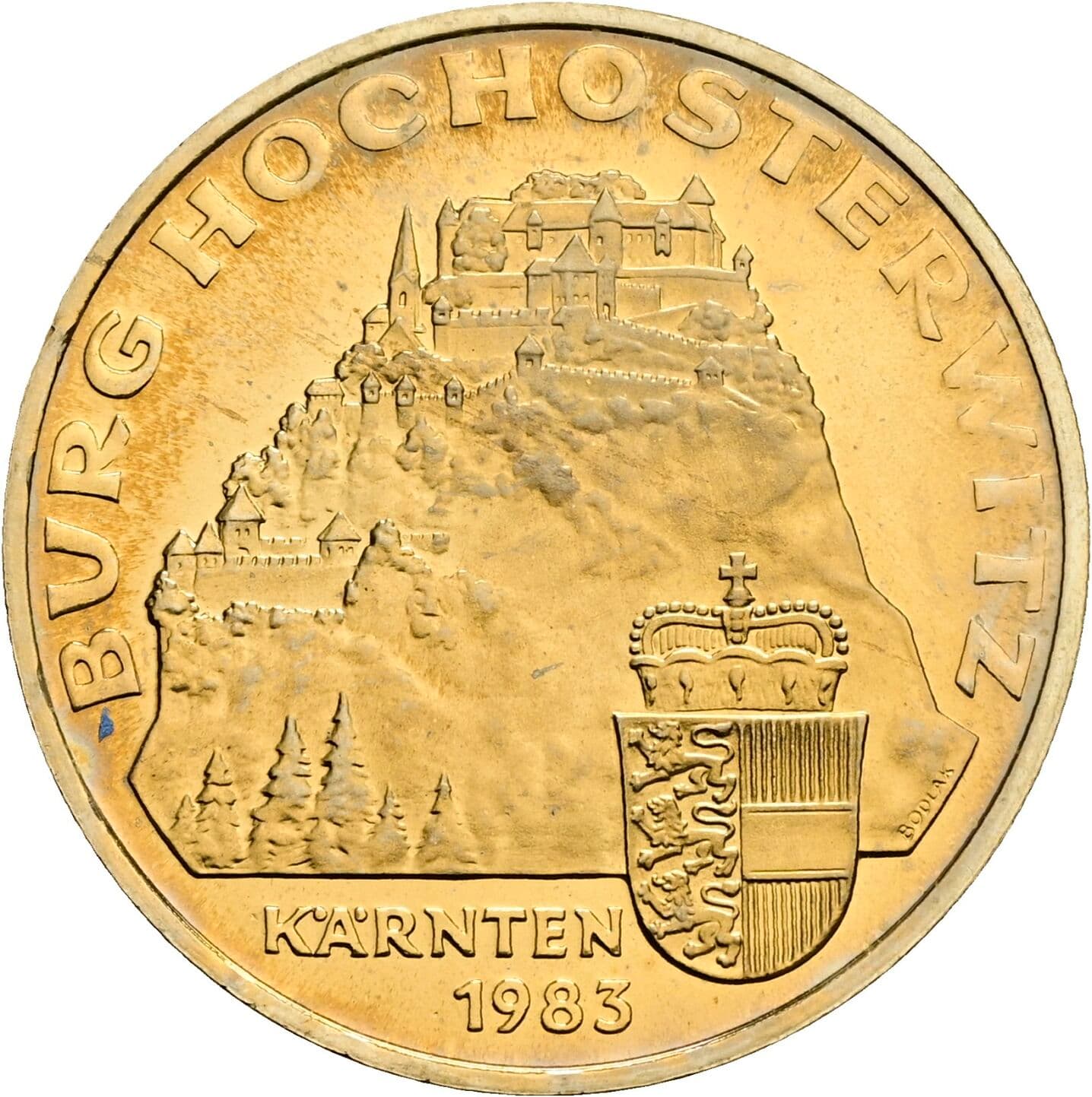 20 Schilling 1983 – Rückseite