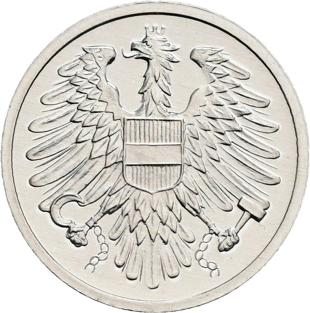 2 Groschen 1985 – Rückseite