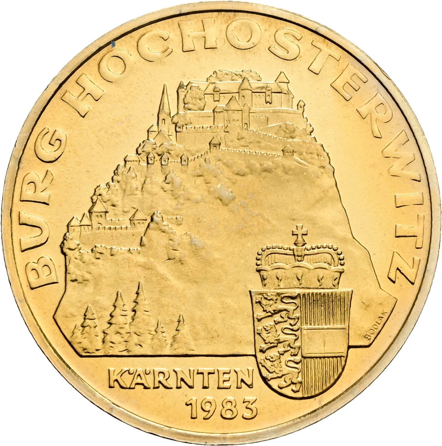 20 Schilling 1983 – Rückseite