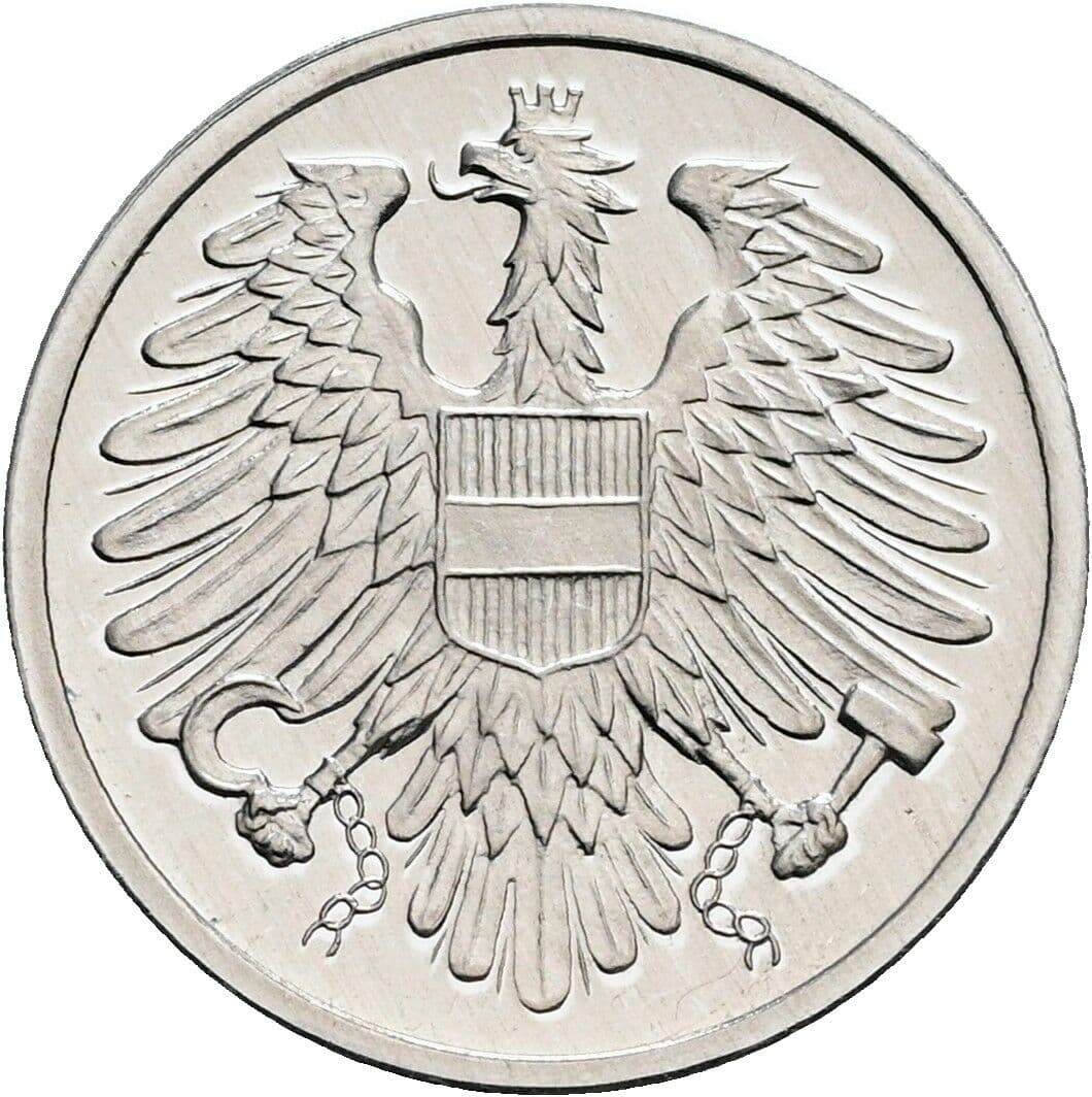 2 Groschen 1985 – Rückseite