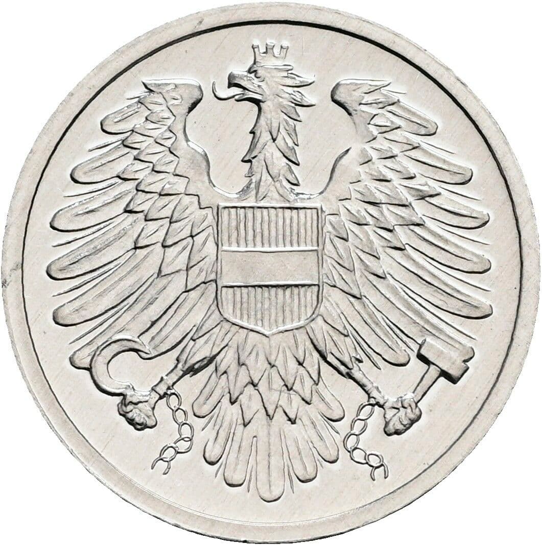 2 Groschen 1985 – Rückseite
