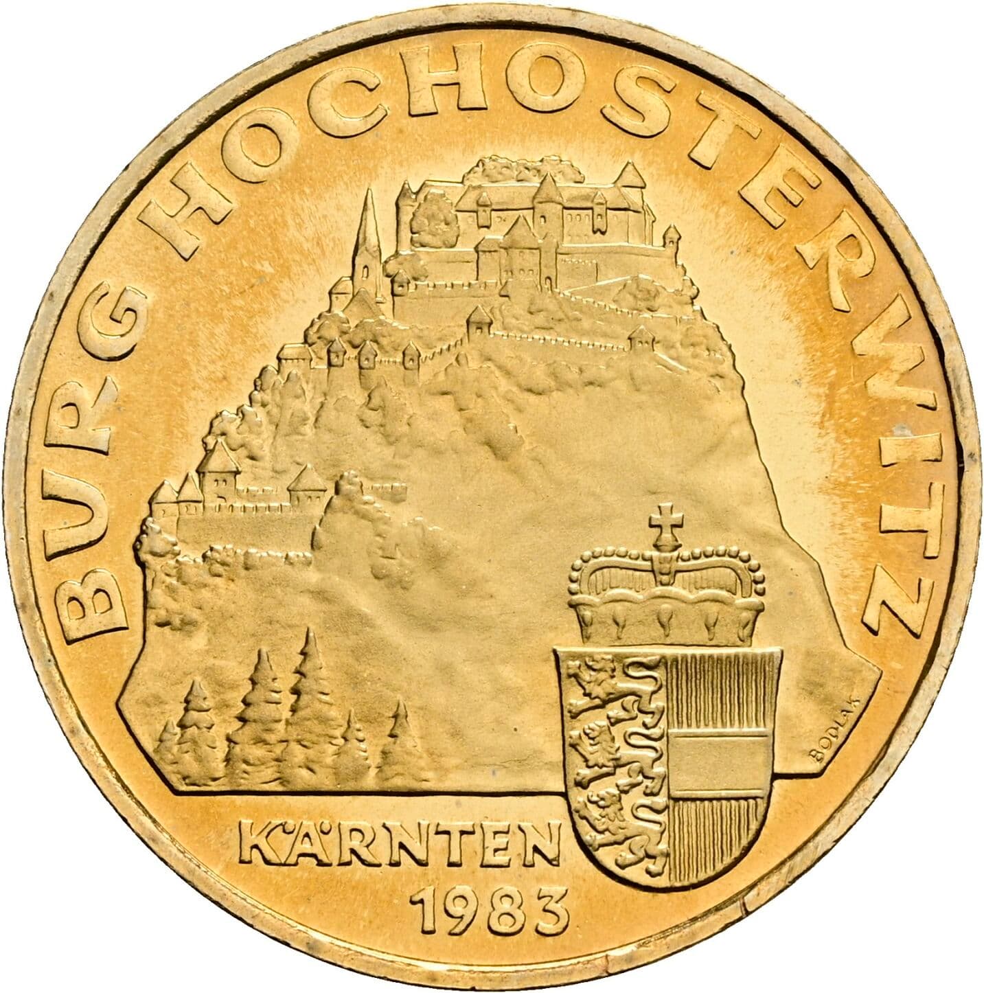 20 Schilling 1983 – Rückseite