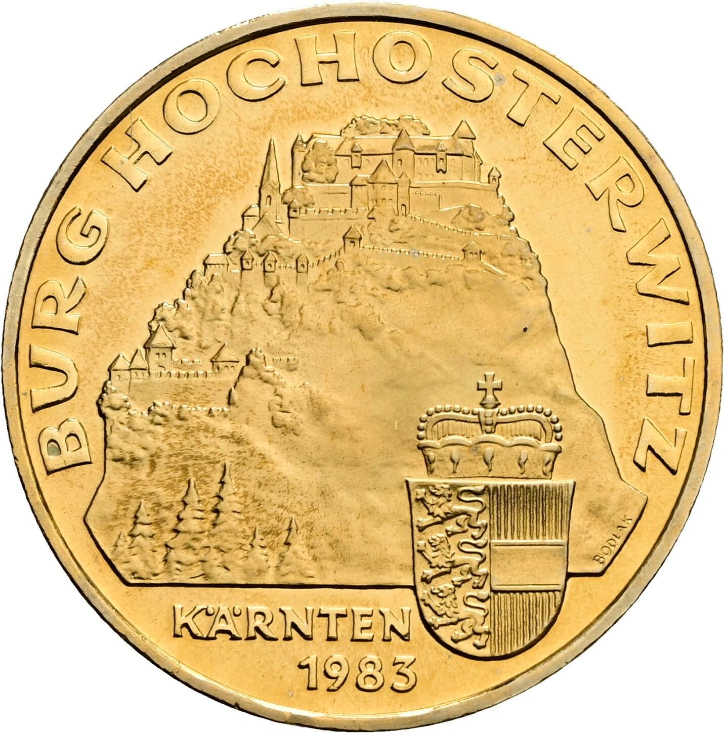 20 Schilling 1983 – Rückseite