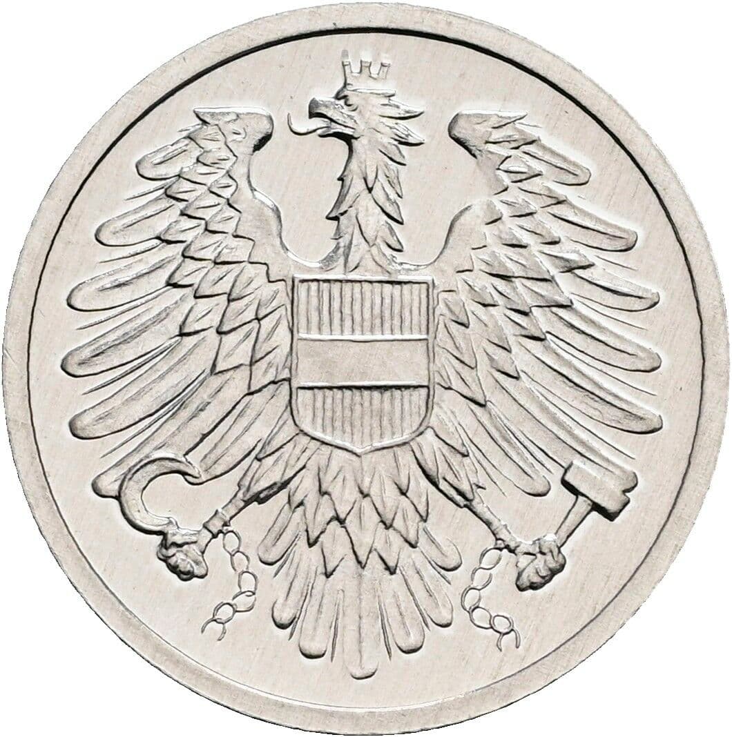 2 Groschen 1985 – Rückseite