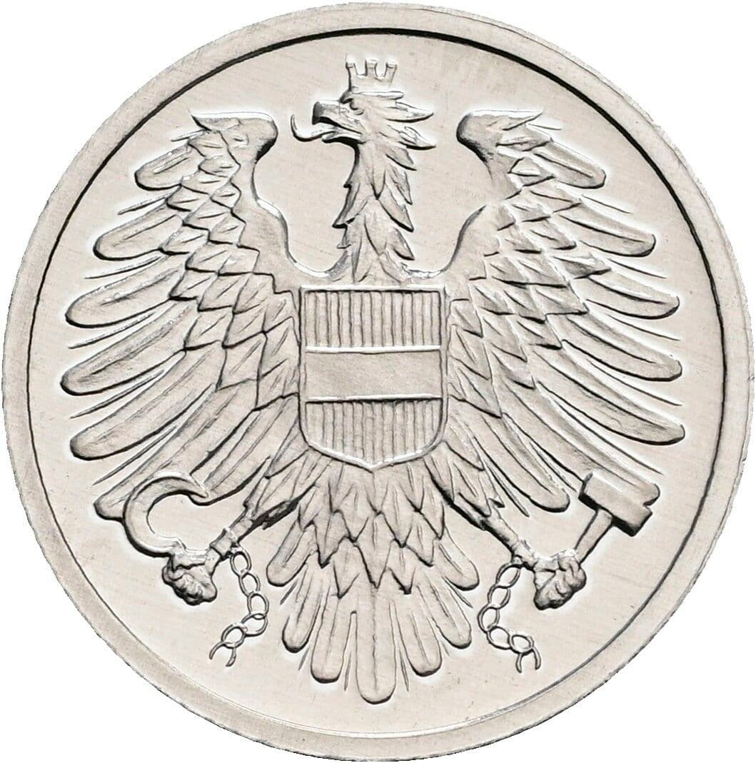 2 Groschen 1985 – Rückseite