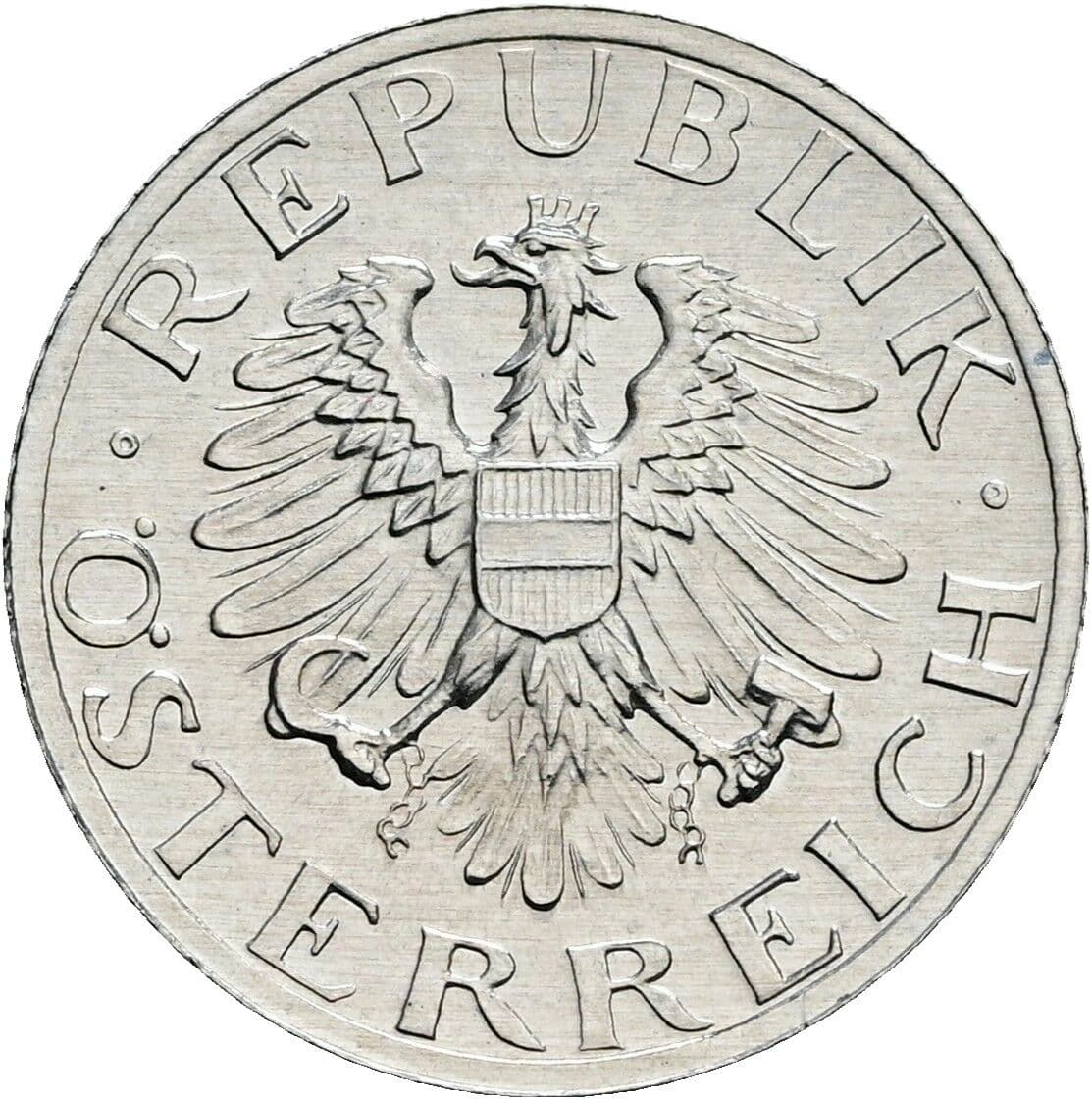 5 Groschen 1985 – Rückseite