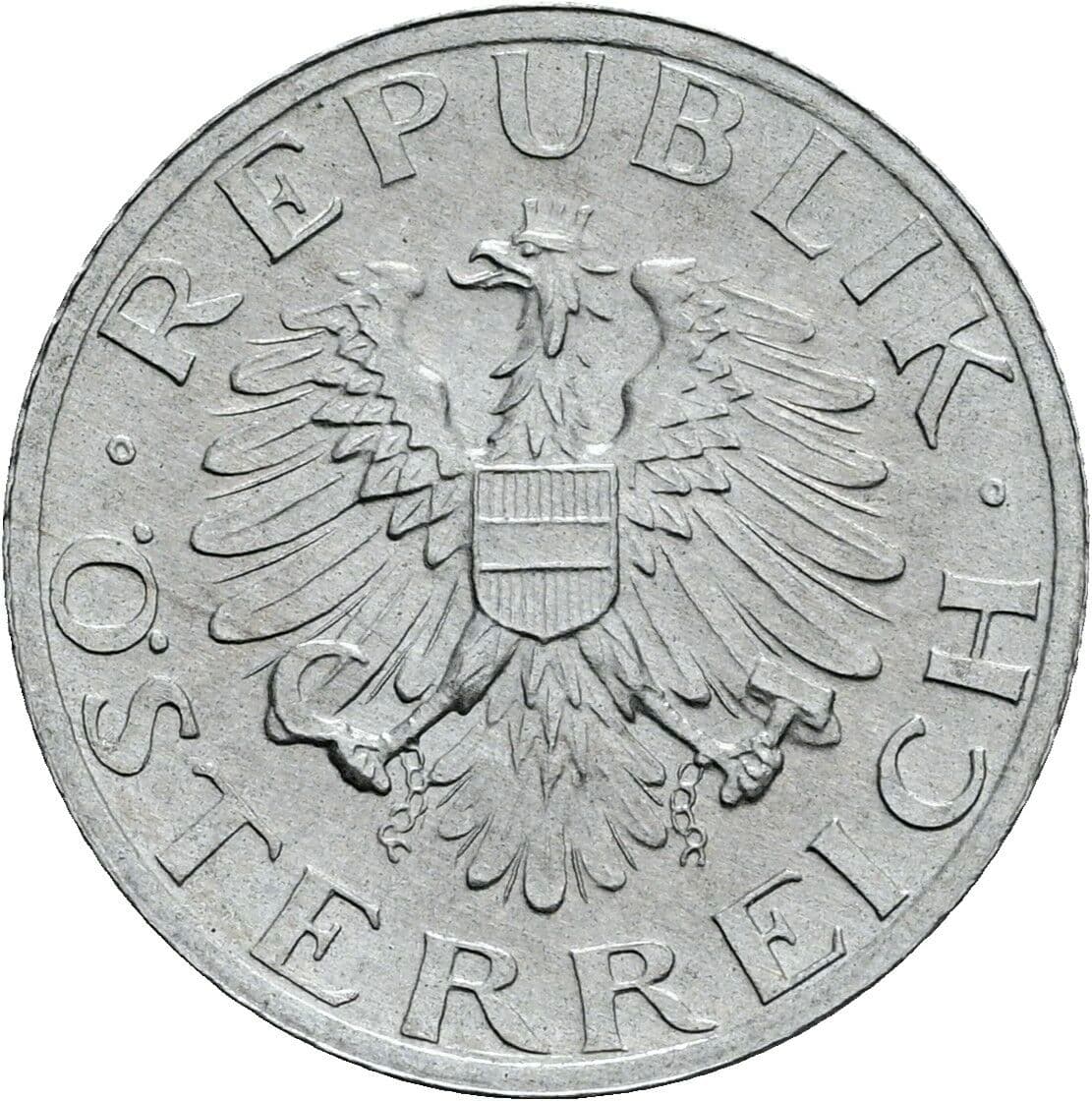 5 Groschen 1985 – Rückseite