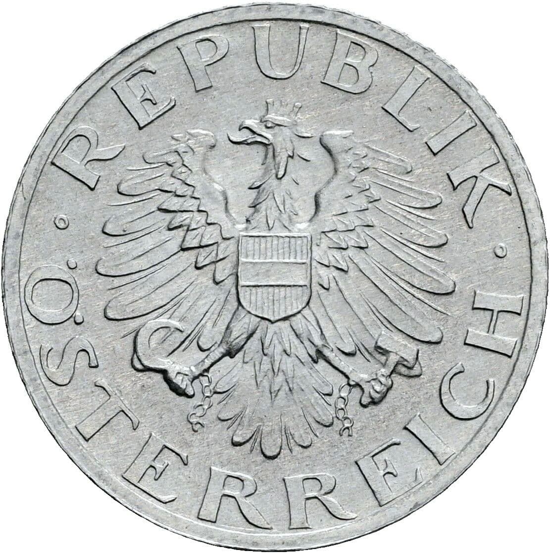 5 Groschen 1985 – Rückseite