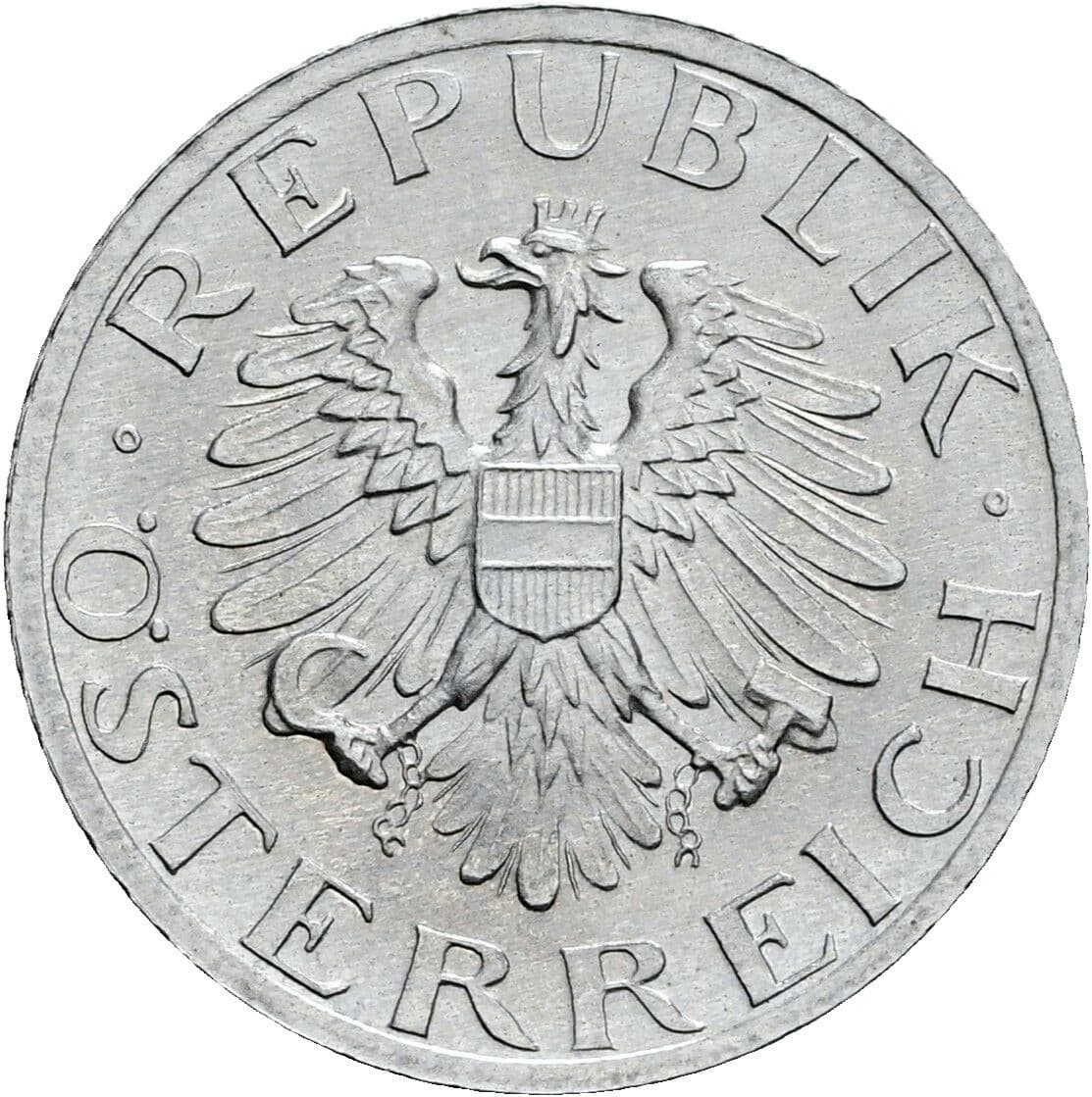 5 Groschen 1985 – Rückseite