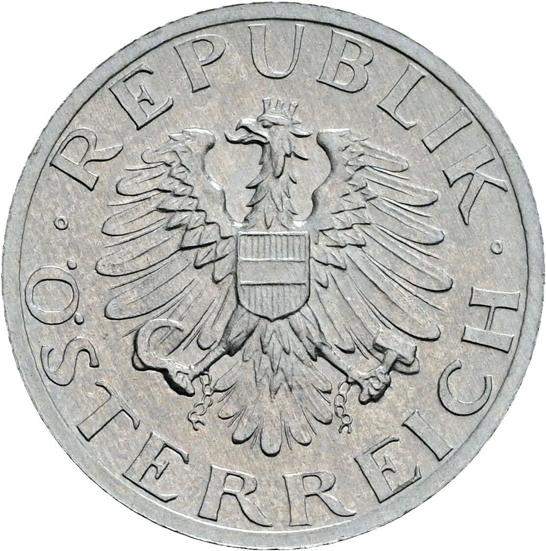 5 Groschen 1985 – Rückseite