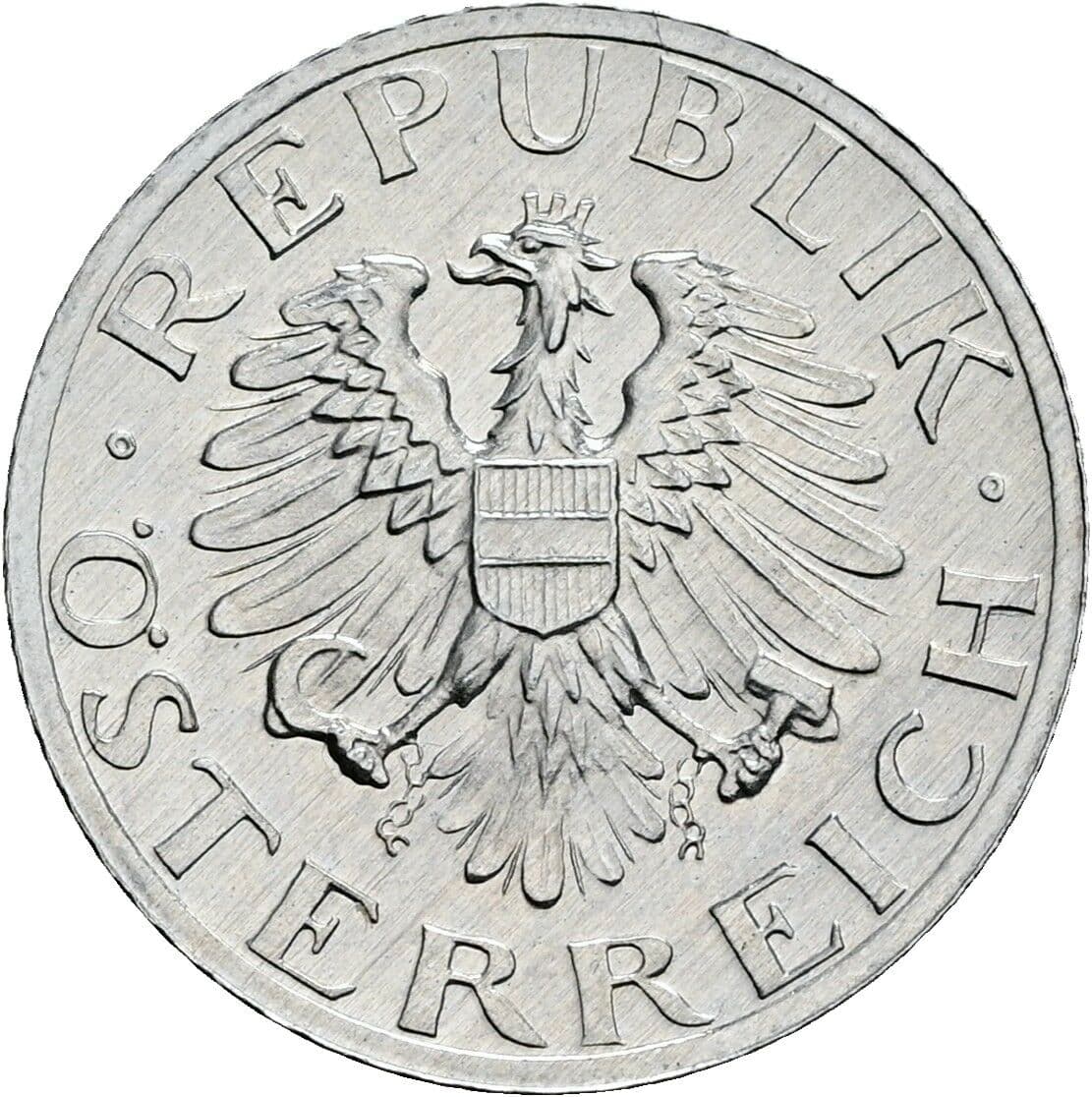 5 Groschen 1985 – Rückseite