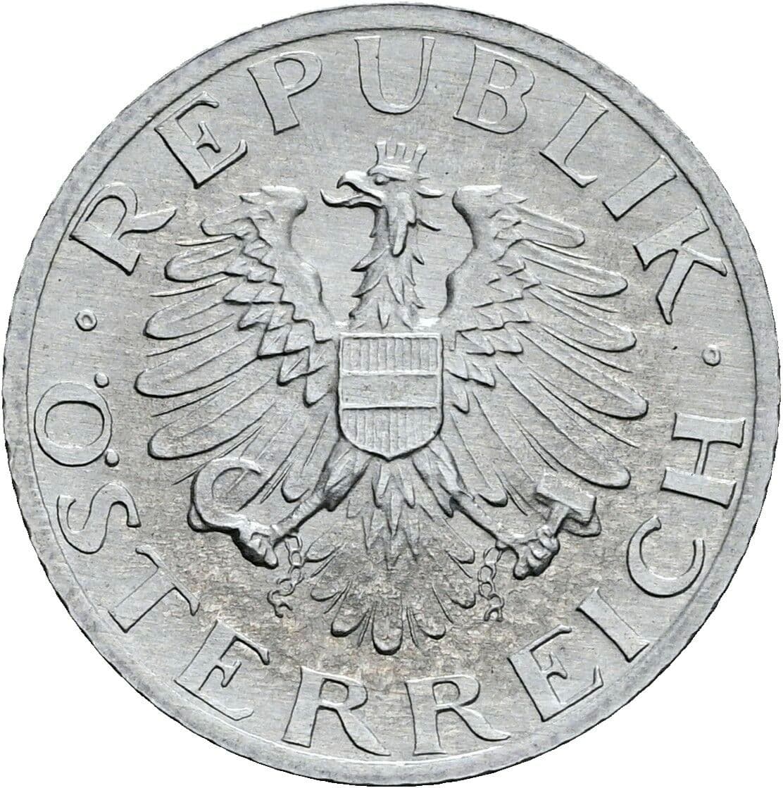 5 Groschen 1985 – Rückseite