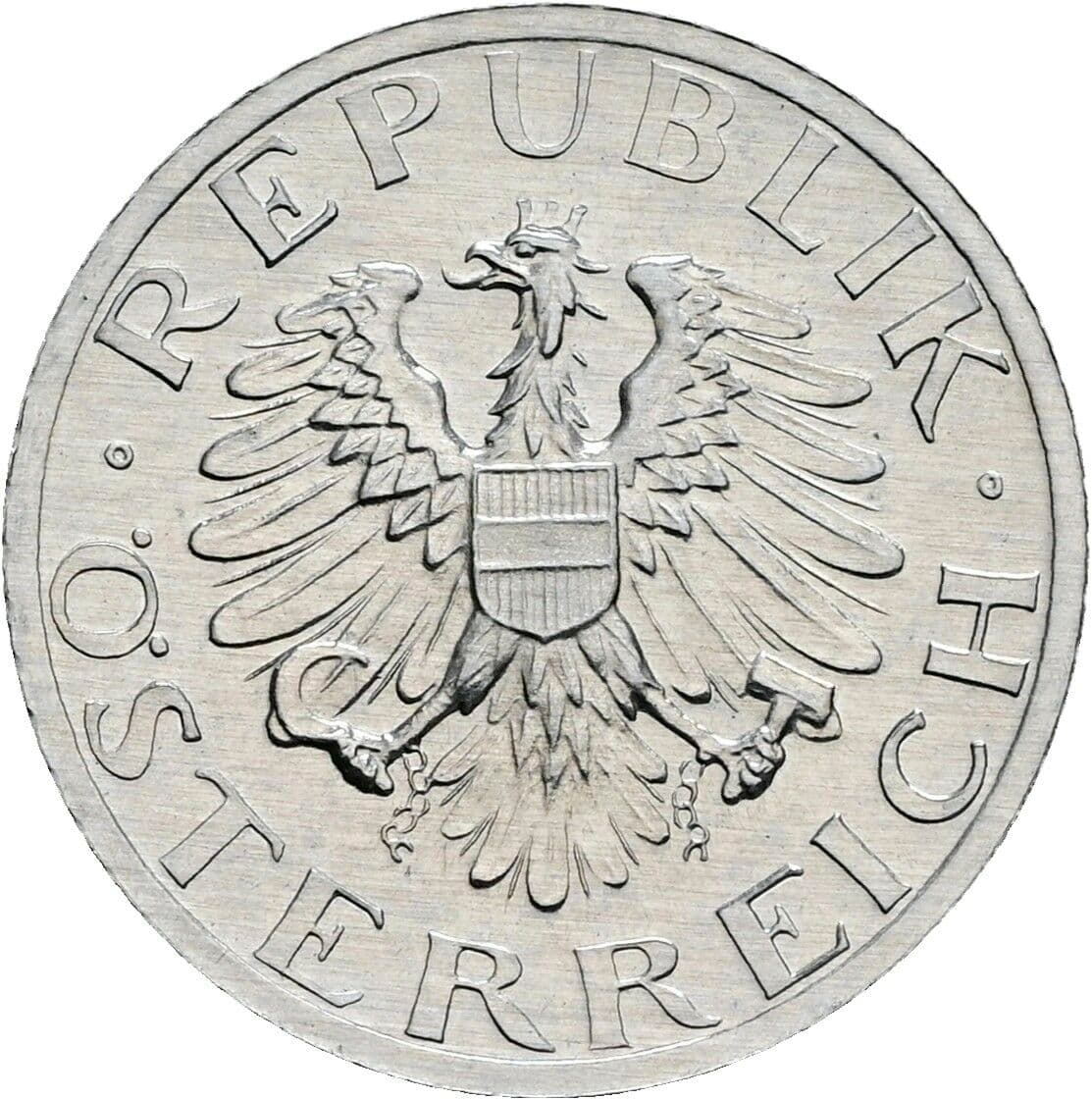 5 Groschen 1985 – Rückseite