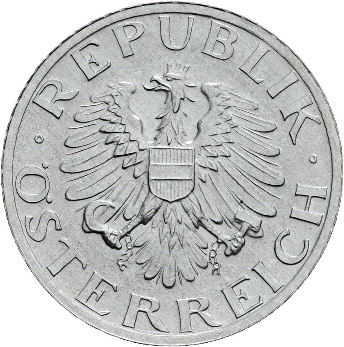 5 Groschen 1985 – Rückseite