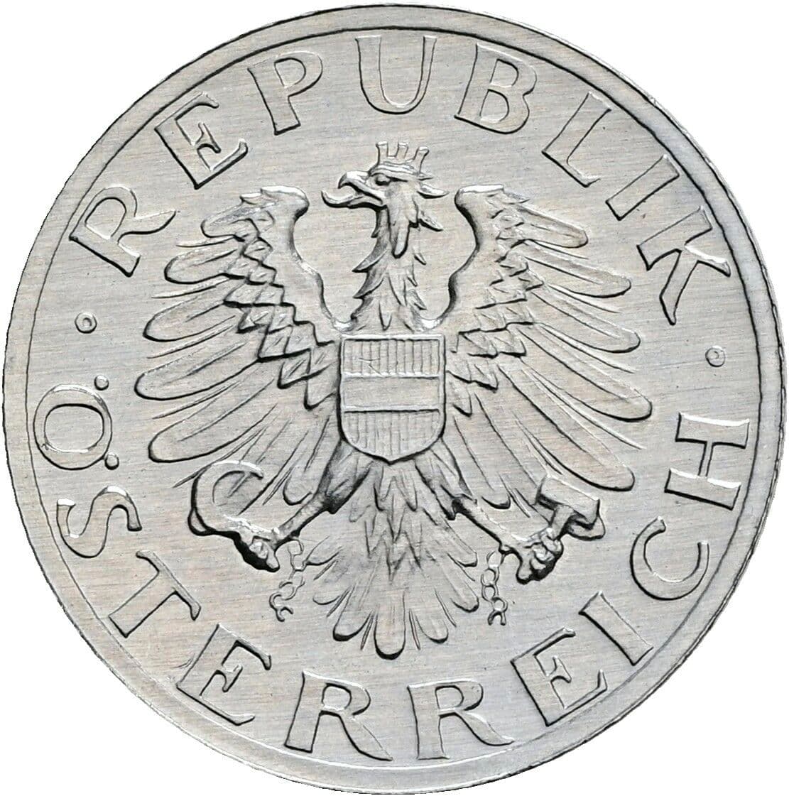 5 Groschen 1985 – Rückseite