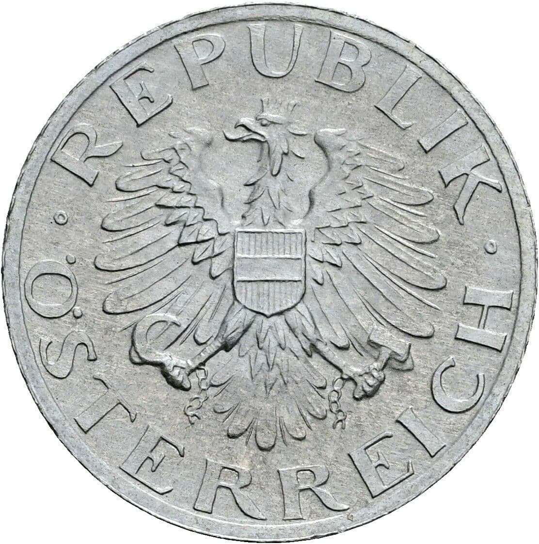 5 Groschen 1985 – Rückseite