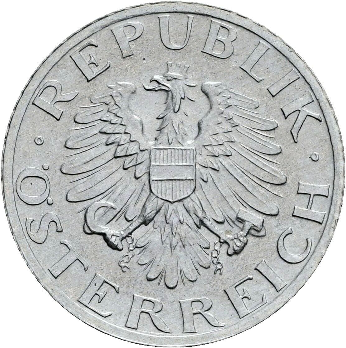 5 Groschen 1985 – Rückseite