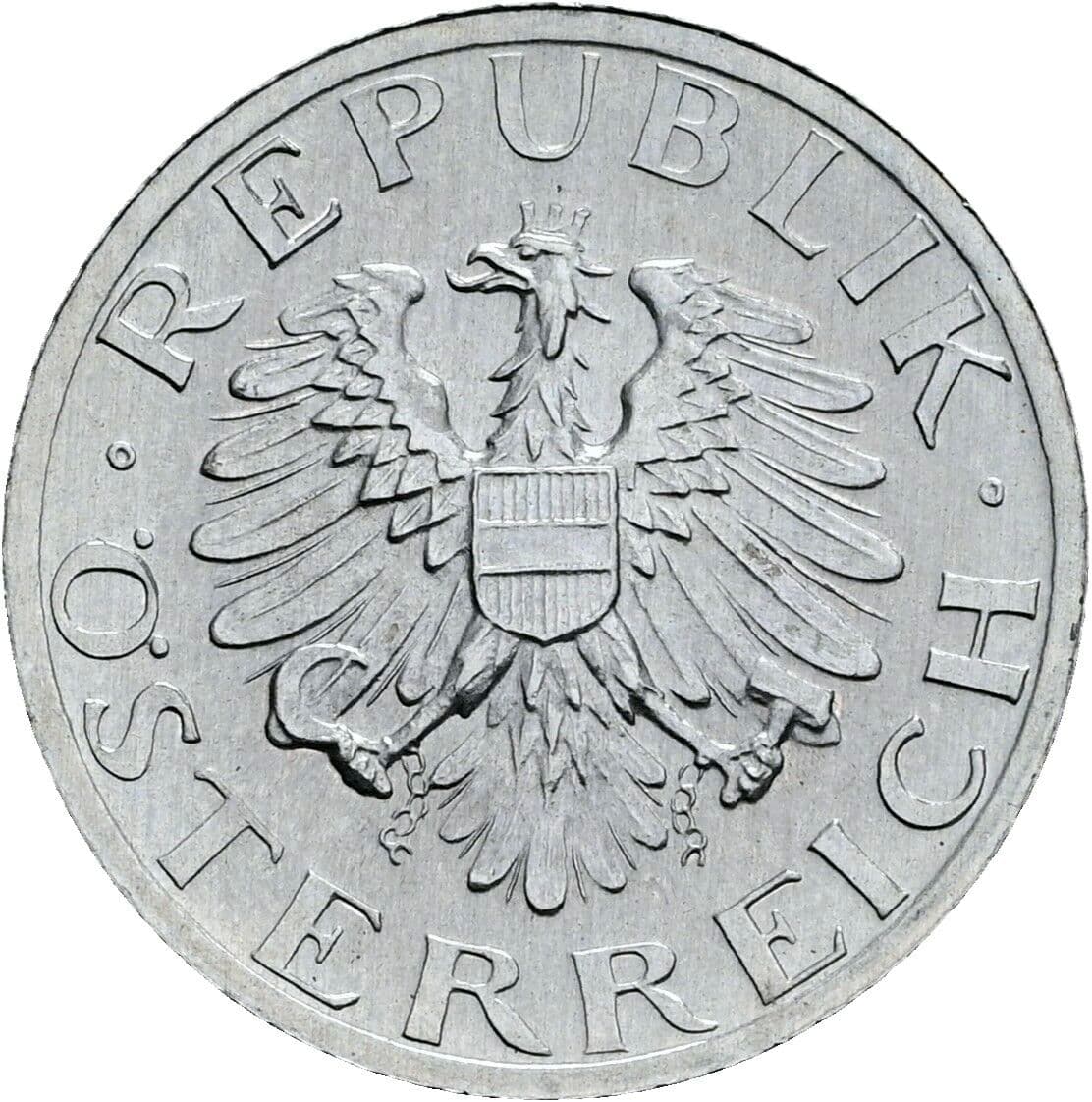 5 Groschen 1985 – Rückseite